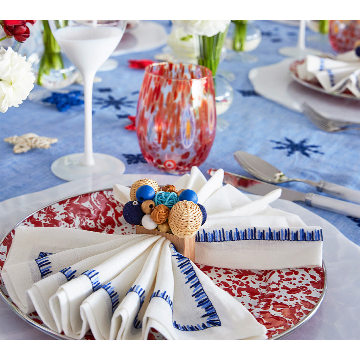 Java Napkin Ring - Set of 4 by Kim Seybert Additional Image-18
