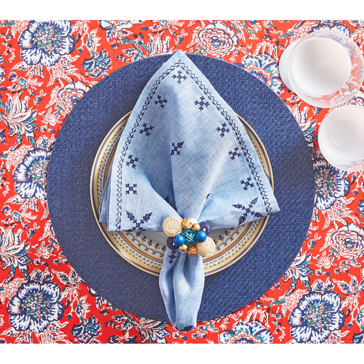 Java Napkin Ring - Set of 4 by Kim Seybert Additional Image-20