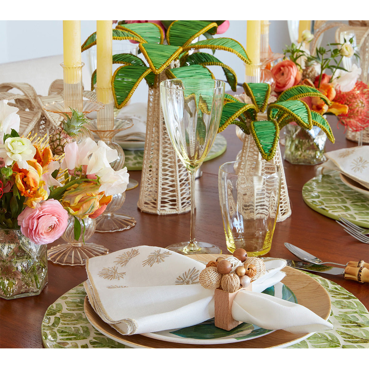 Java Napkin Ring - Set of 4 by Kim Seybert Additional Image-7