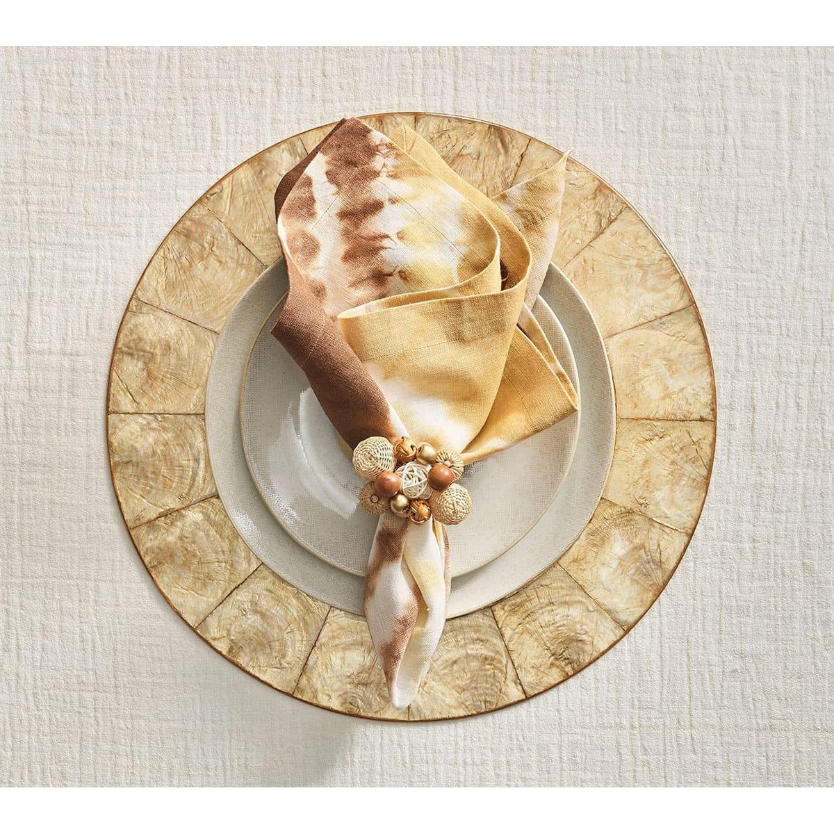 Java Napkin Ring - Set of 4 by Kim Seybert Additional Image-12