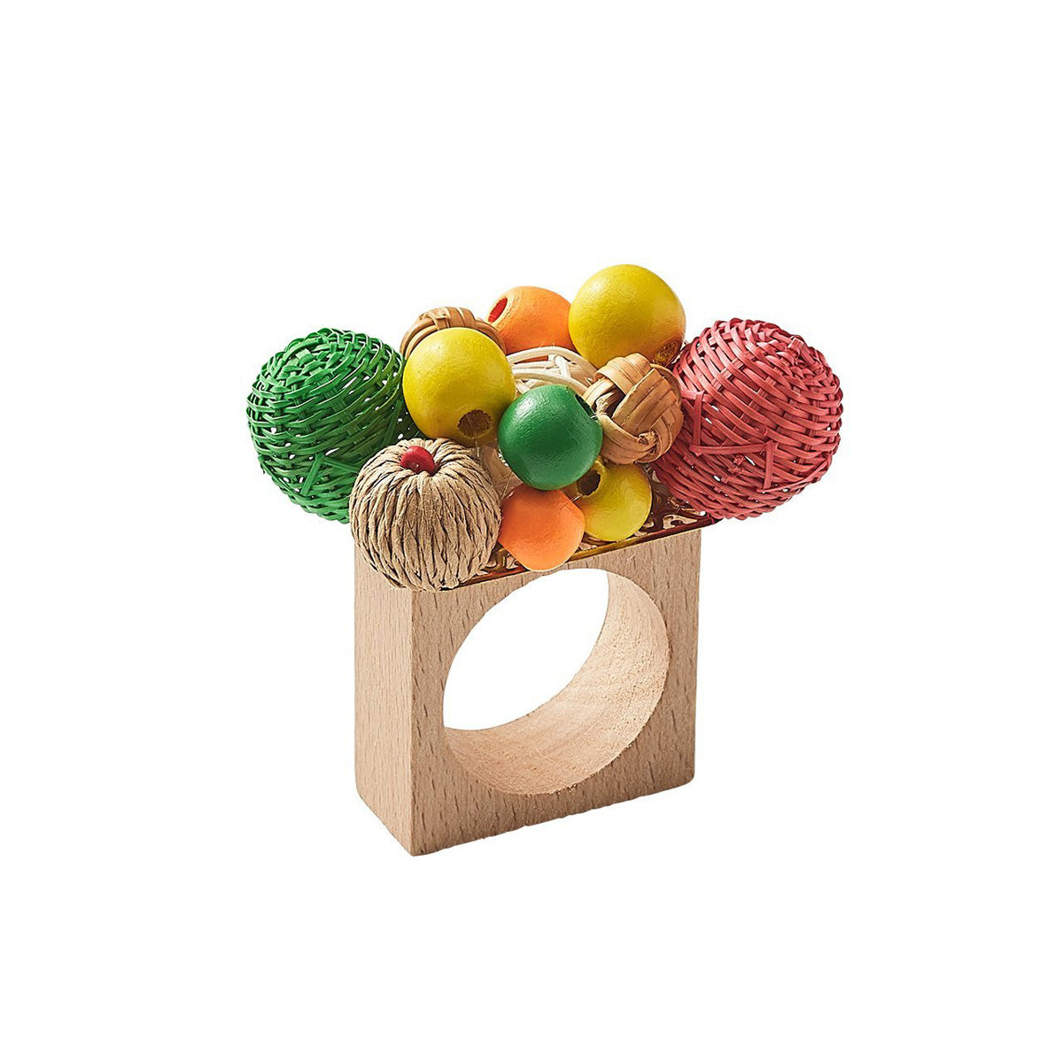 Java Napkin Ring - Set of 4 by Kim Seybert Additional Image-22