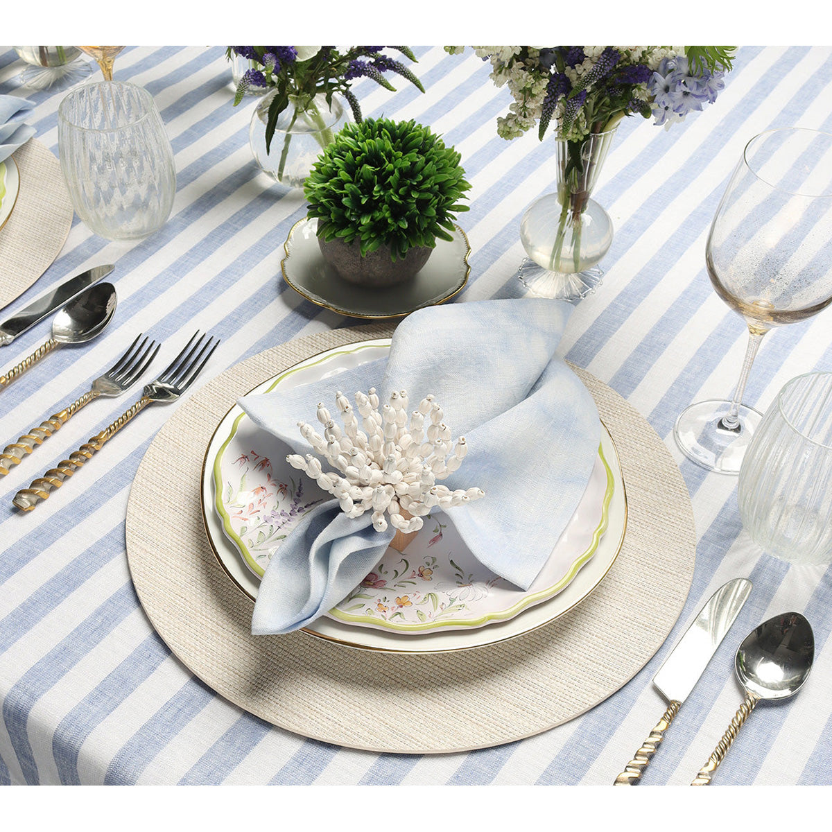 Reed Napkin Ring - Set of 4 by Kim Seybert Additional Image-14