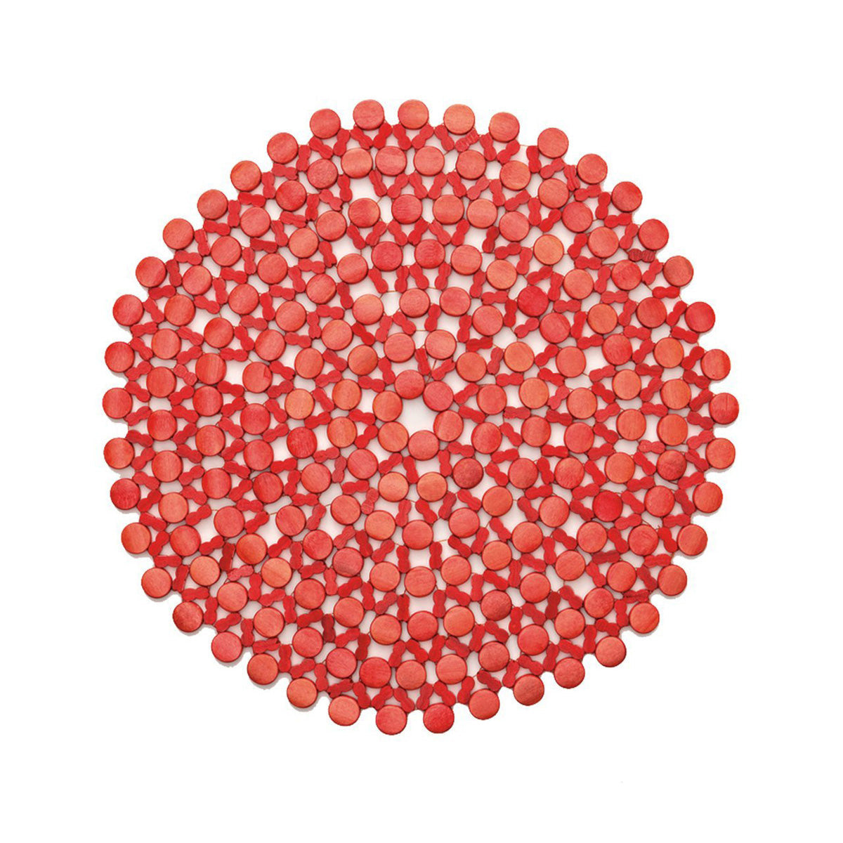 Round Bamboo Placemat - Set of 4 by Kim Seybert Additional Image-3