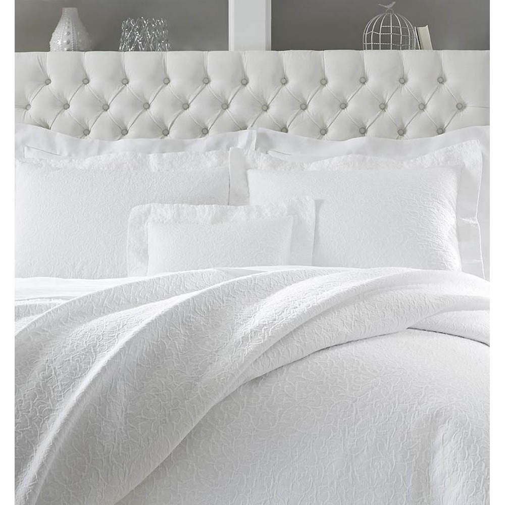 Adelli White 21" x 26" Standard Sham by SFERRA Additional Image - 3