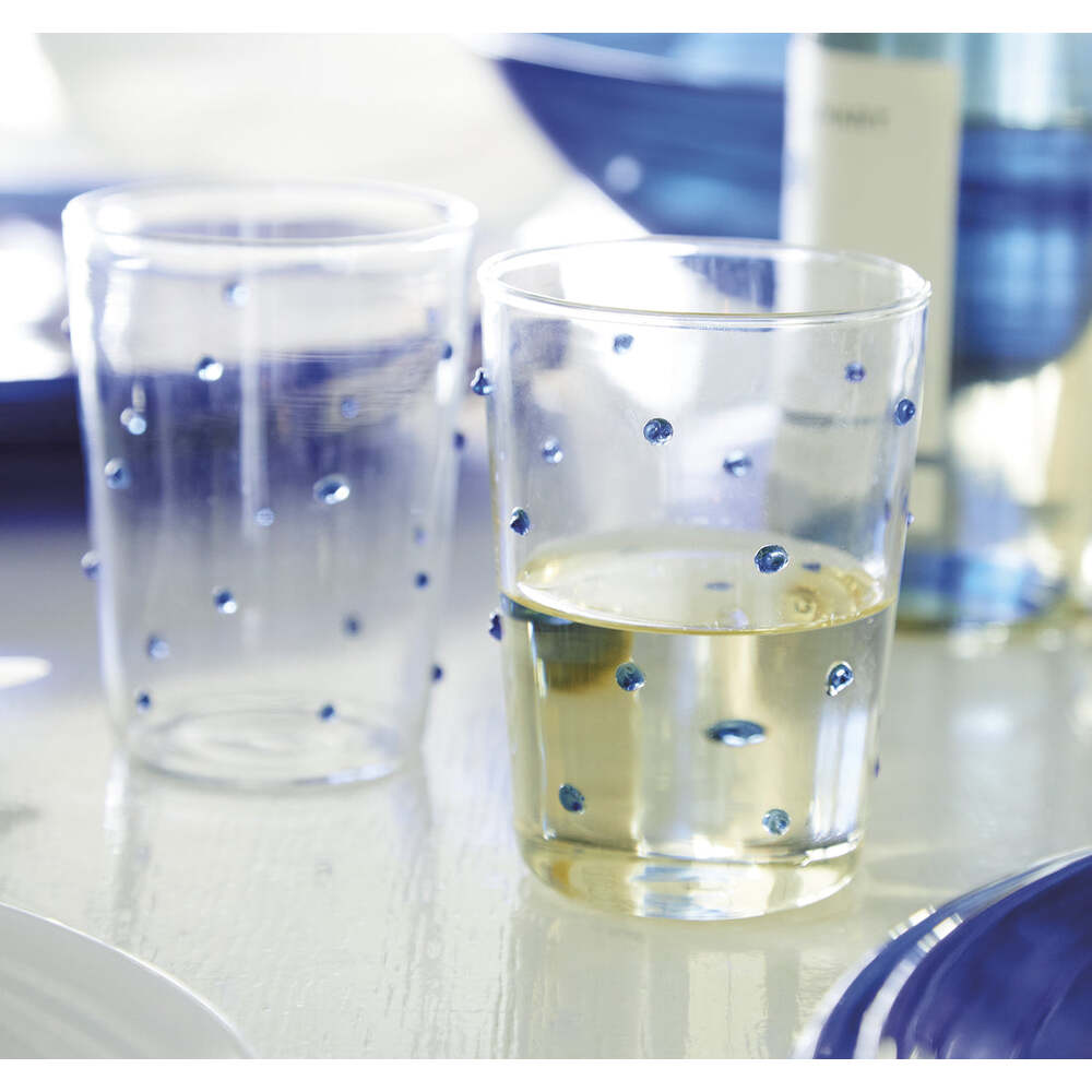 Applique Dotty Double Old-Fashioned Glass Set Of 4 by Mariposa Additional Image-2