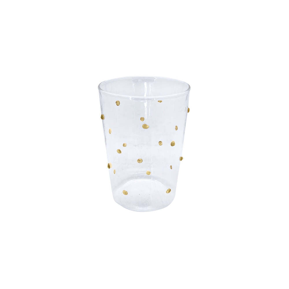 Applique Dotty Double Old-Fashioned Glass Set Of 4 by Mariposa