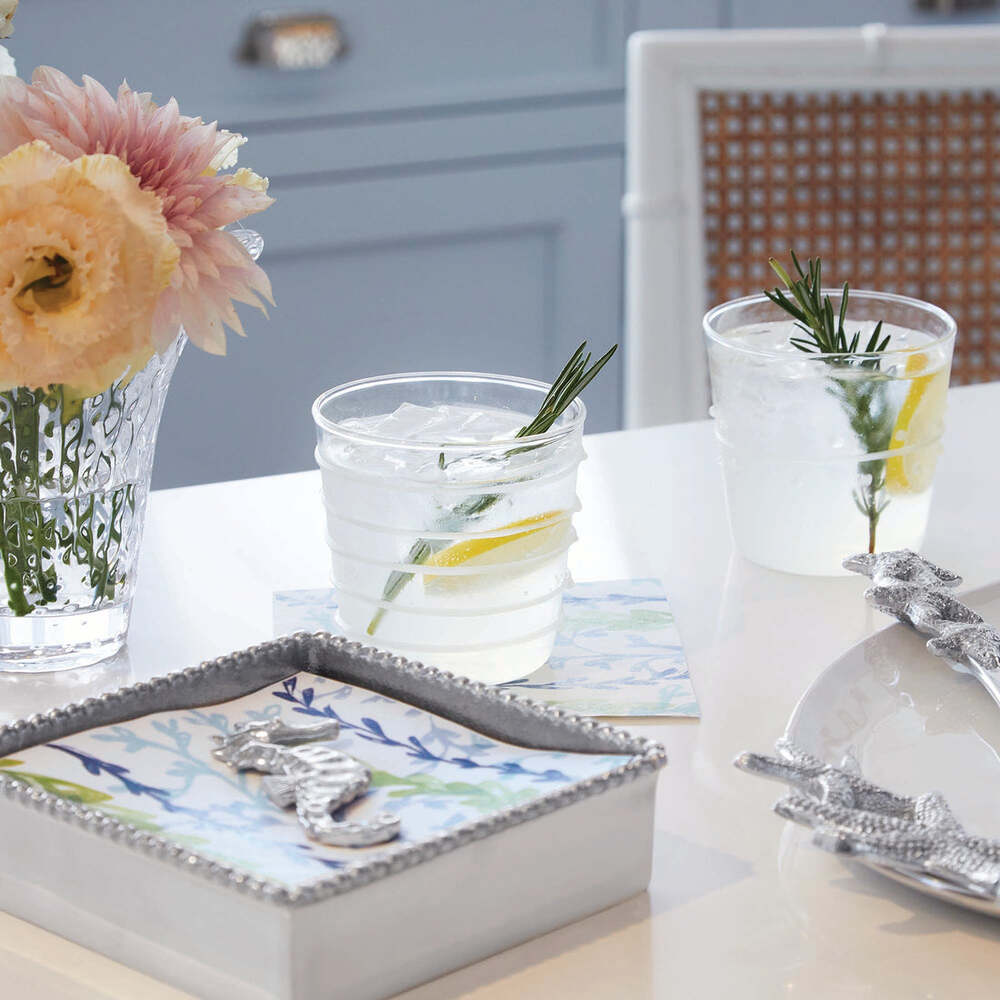 Applique Suite Of Double Old-Fashioned Glasses by Mariposa Additional Image-13