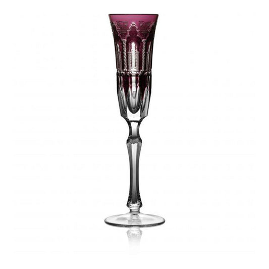 Athens Amethyst Flute by Varga Crystal