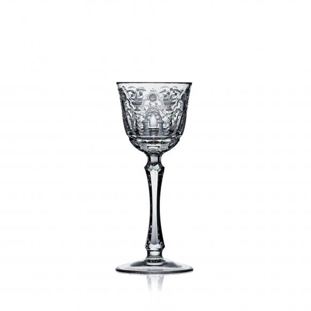 Athens Clear Cordial Glass by Varga Crystal