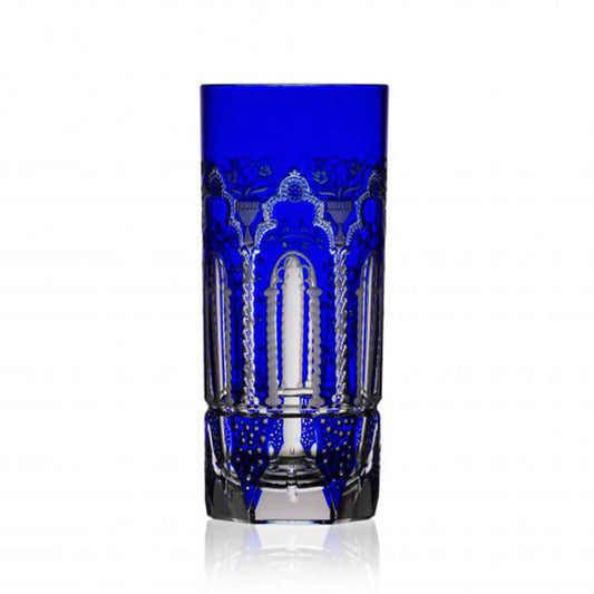 Athens Cobalt Highball by Varga Crystal