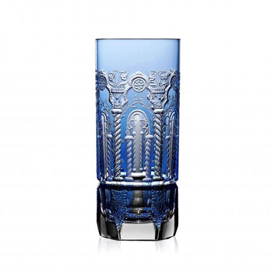 Athens Sky Blue Highball by Varga Crystal