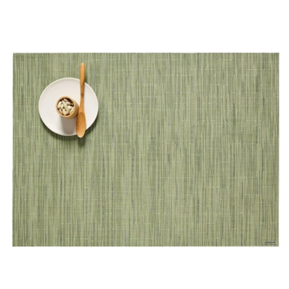 Bamboo Placemat Rectangle in Spring Green by Chilewich