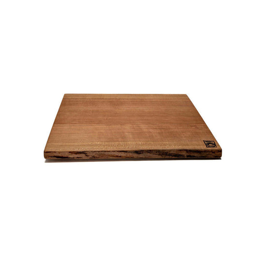 Live Edge Large Double Wood Cutting Board Cherry by Andrew Pearce Additional Image - 1