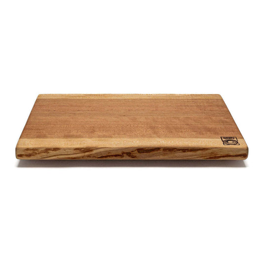 Live Edge Medium Double Wood Cutting Board Cherry by Andrew Pearce Additional Image - 1