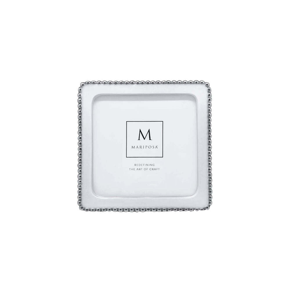 Beaded 5X5 Frame by Mariposa