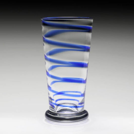 Bella Blue Highball Tumbler by William Yeoward Crystal Additional Image - 1