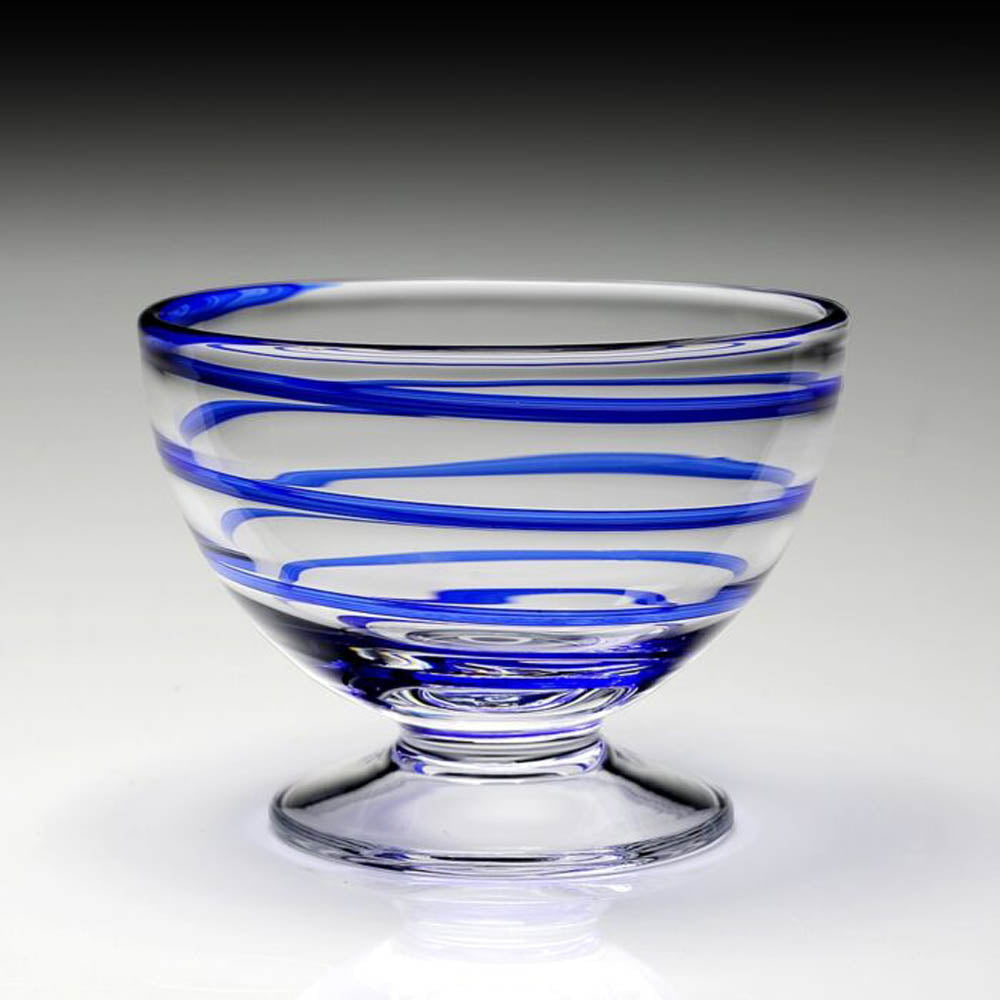 Bella Blue Nut Bowl by William Yeoward Crystal Additional Image - 1