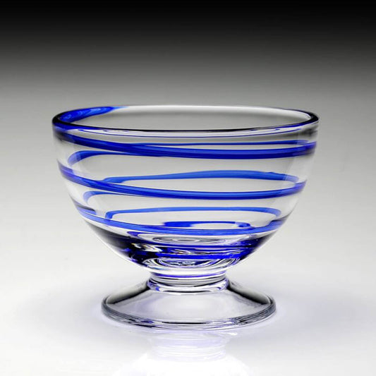 Bella Blue Nut Bowl by William Yeoward Crystal Additional Image - 1