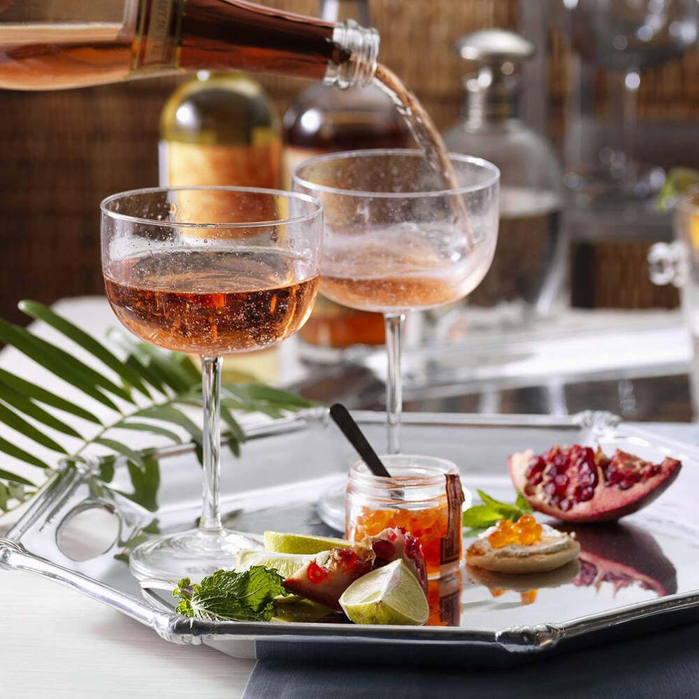 Bellini Clear Champagne Coupe by Mariposa Additional Image-3
