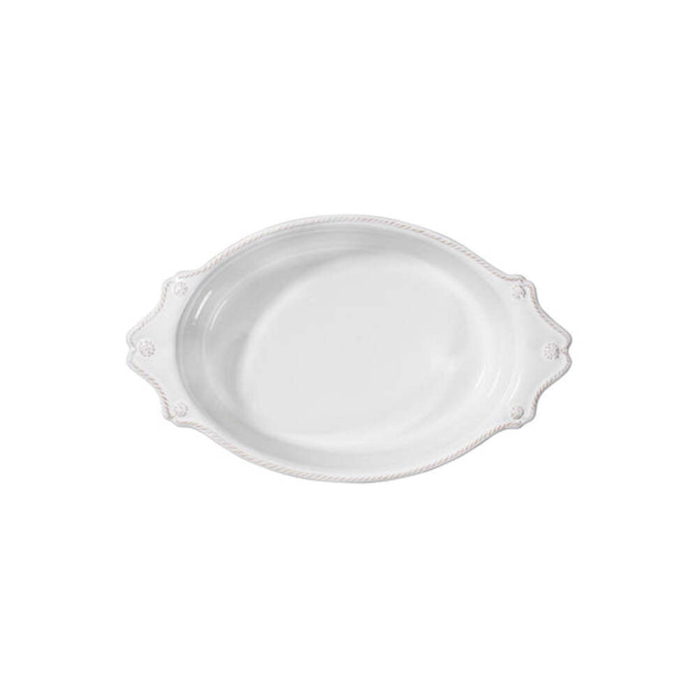 Berry & Thread 13" Oval Baker - Whitewash by Juliska Additional Image-1