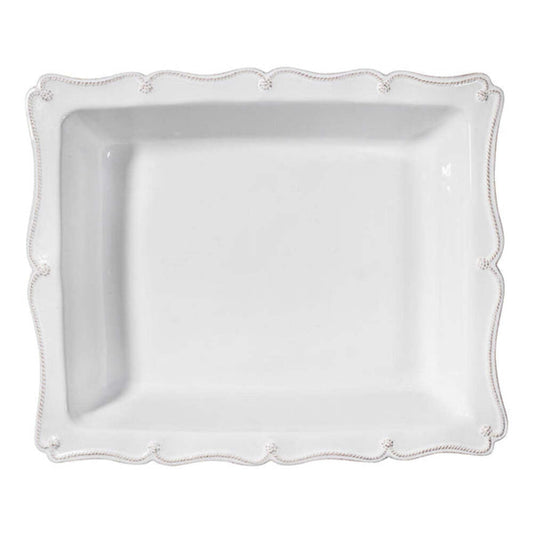 Berry & Thread 17" Rectangular Baker - Whitewash by Juliska Additional Image-1