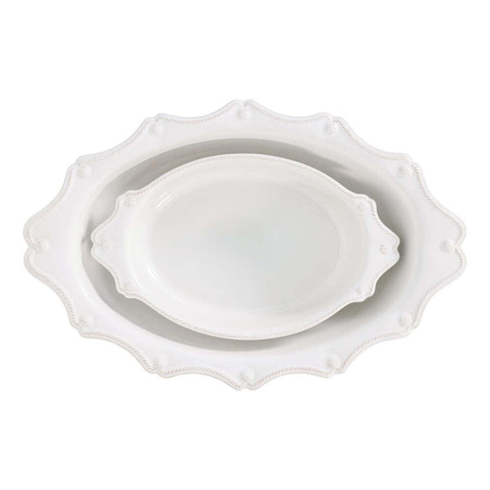 Berry & Thread 2 Piece Oval Baker Set - Whitewash by Juliska Additional Image-1