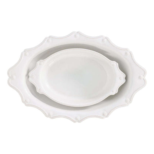 Berry & Thread 2 Piece Oval Baker Set - Whitewash by Juliska Additional Image-1