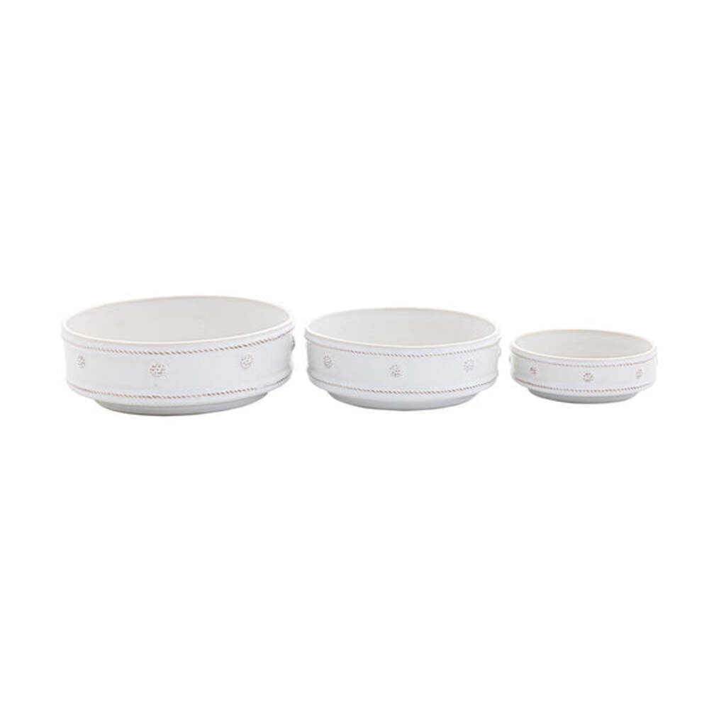 Berry & Thread 7" Pet Bowl - Whitewash by Juliska Additional Image-1