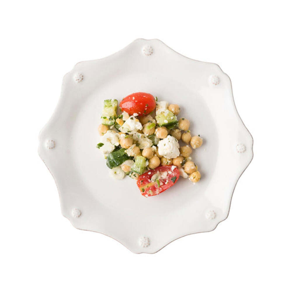 Berry & Thread Scalloped Dessert/Salad Plate - Whitewash by Juliska Additional Image-1