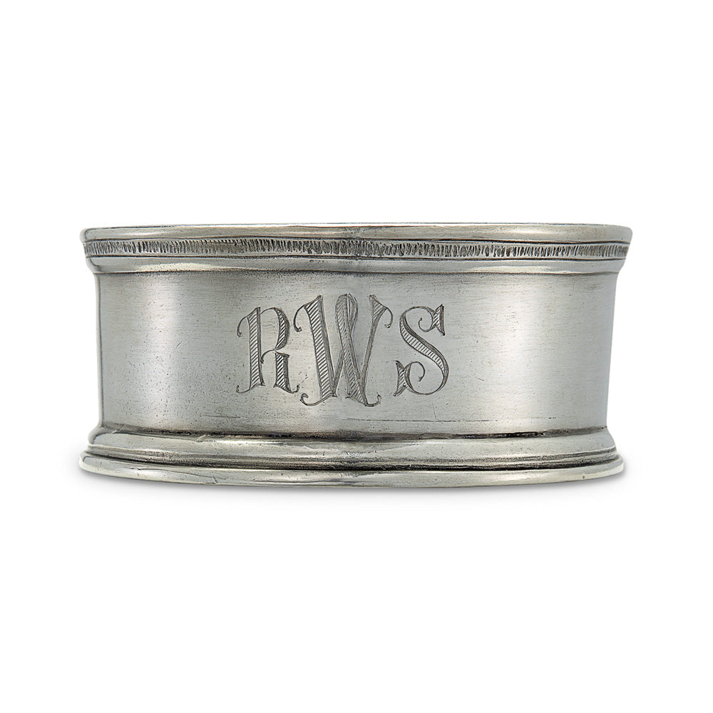 Bottle Coaster with Wood Insert by Match Pewter Additional Image 3