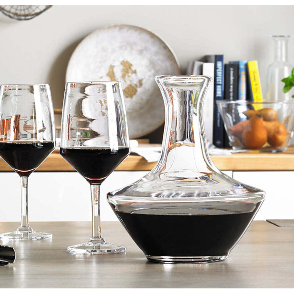 Bristol Wine Decanter by Simon Pearce Additional Image-2