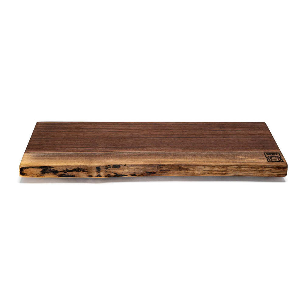 Live Edge Large Single Wood Cutting Board Walnut by Andrew Pearce Additional Image - 1