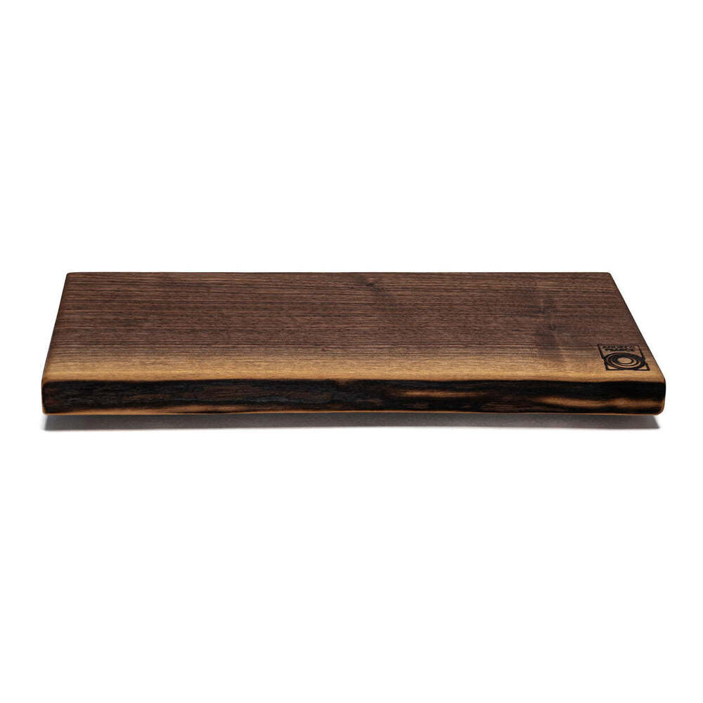 Live Edge Medium Single Wood Cutting Board Walnut by Andrew Pearce Additional Image - 1