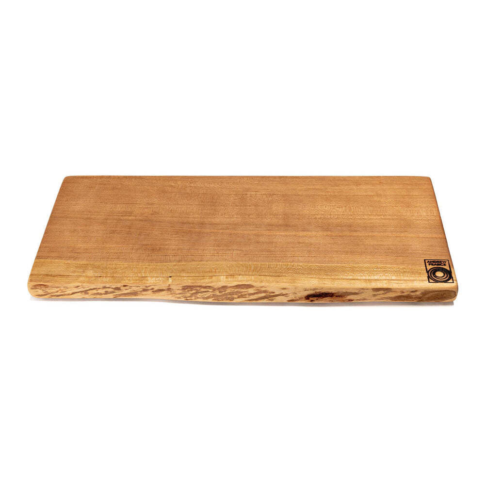 Live Edge Large Single Wood Cutting Board Cherry by Andrew Pearce Additional Image - 1
