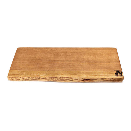 Live Edge Large Single Wood Cutting Board Cherry by Andrew Pearce Additional Image - 1