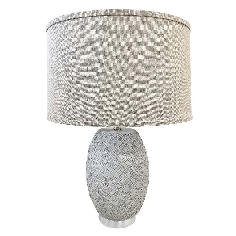 Ceramic Pineapple Lamp by Mariposa