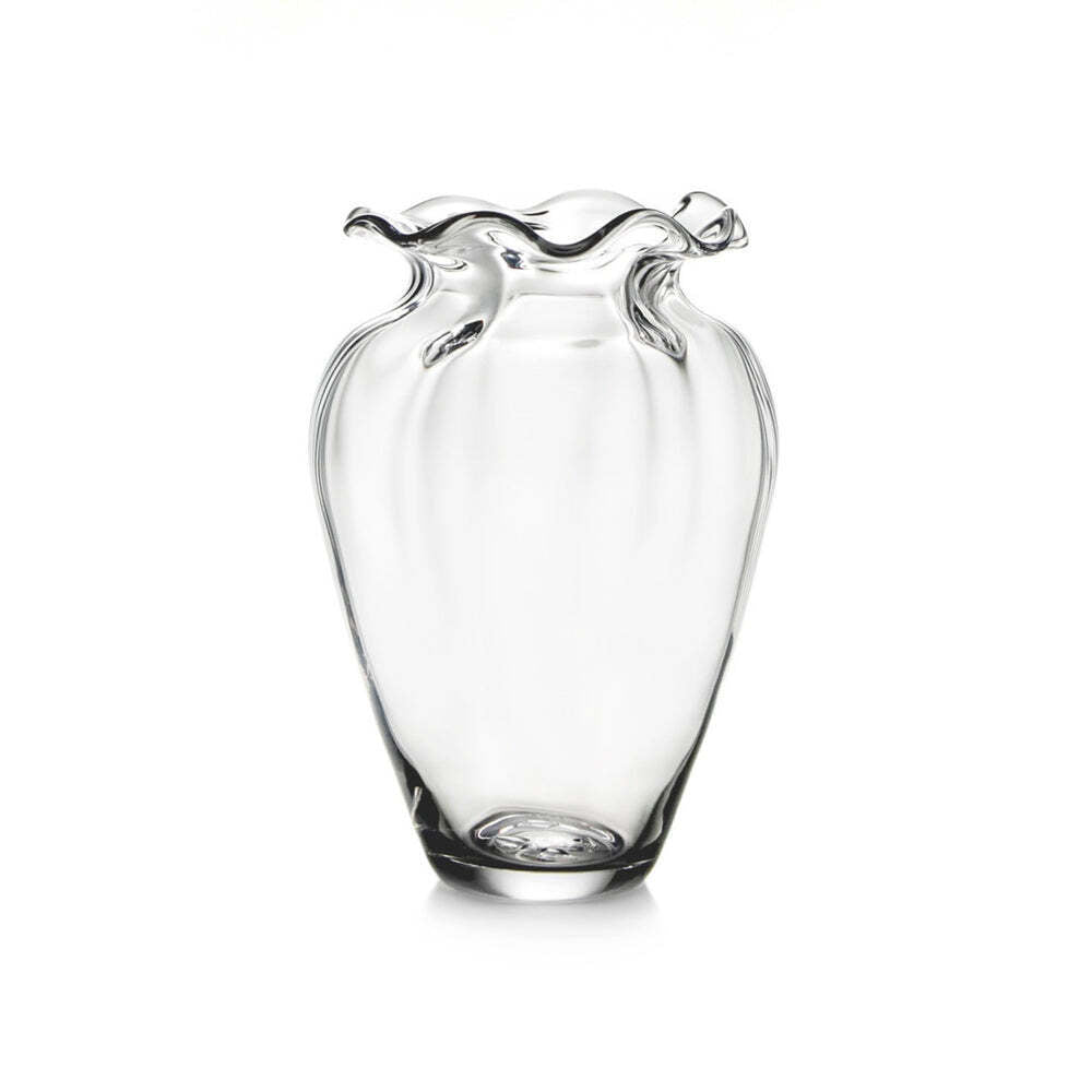 Chelsea Optic Cinched Vase by Simon Pearce