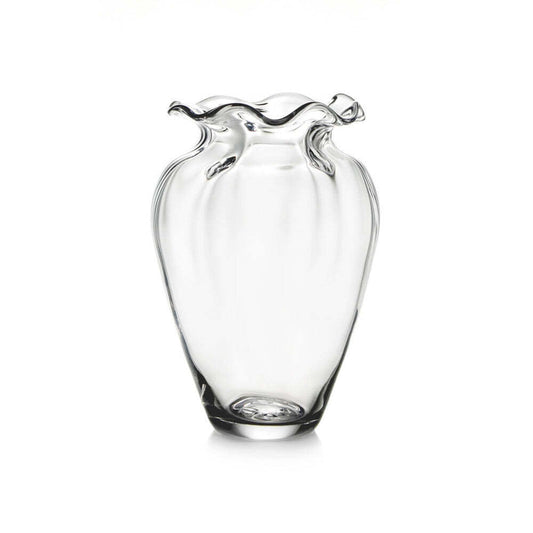 Chelsea Optic Cinched Vase by Simon Pearce