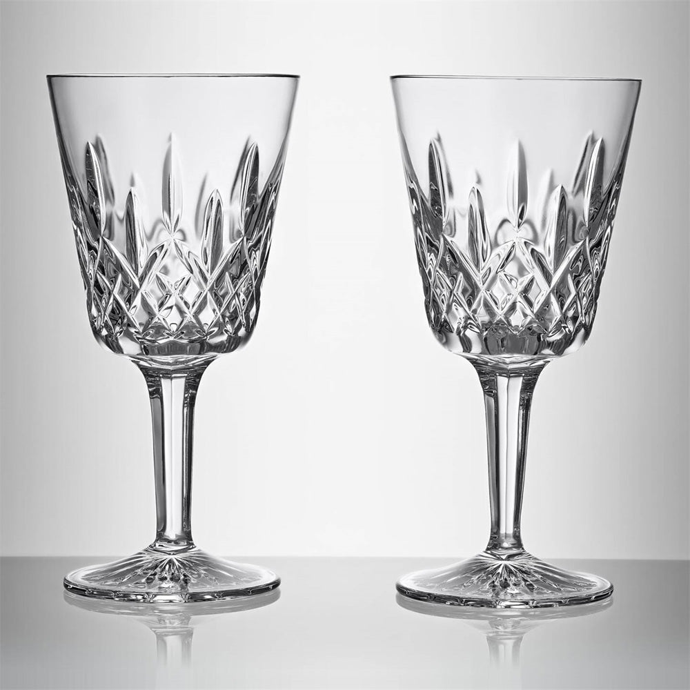 Vintage Waterford 2024 Crystal Lismore Stemware Goblets Wineglasses