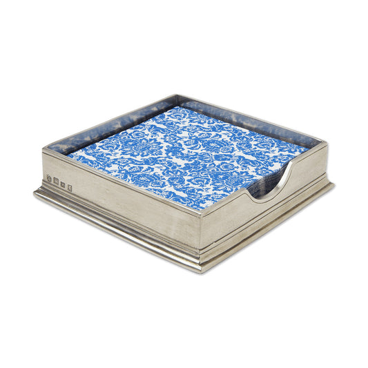 Cocktail Napkin Box by Match Pewter