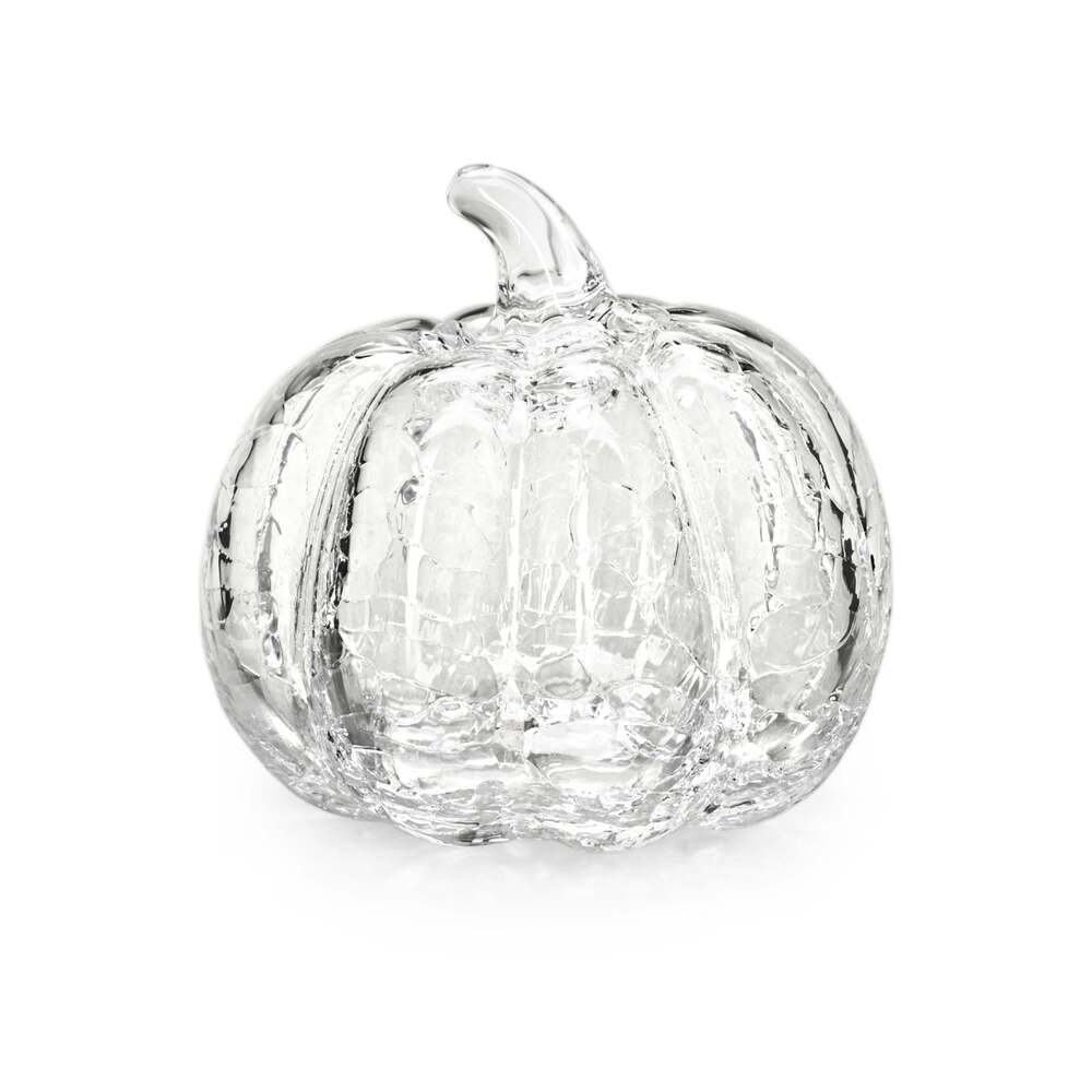 Crackle Pumpkin by Simon Pearce