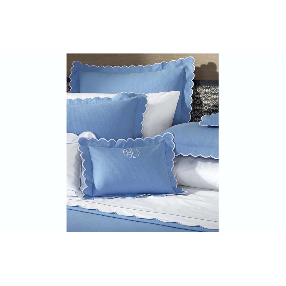 Diamond Pique Bed Skirt By Matouk Additional Image 3
