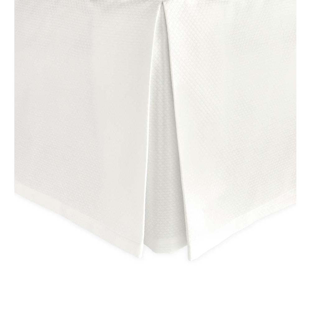 Diamond Pique Bed Skirt by Matouk
