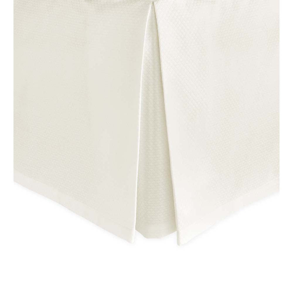 Diamond Pique Bed Skirt by Matouk