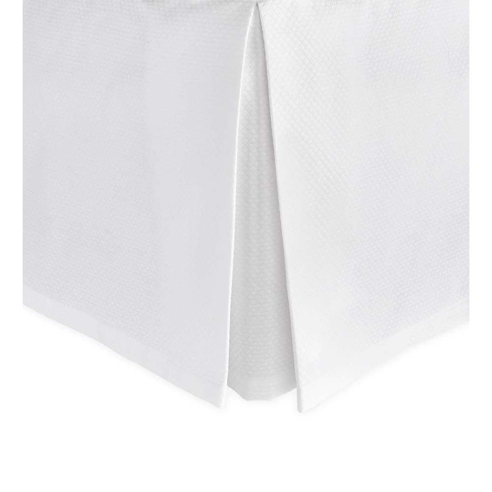Diamond Pique Bed Skirt by Matouk