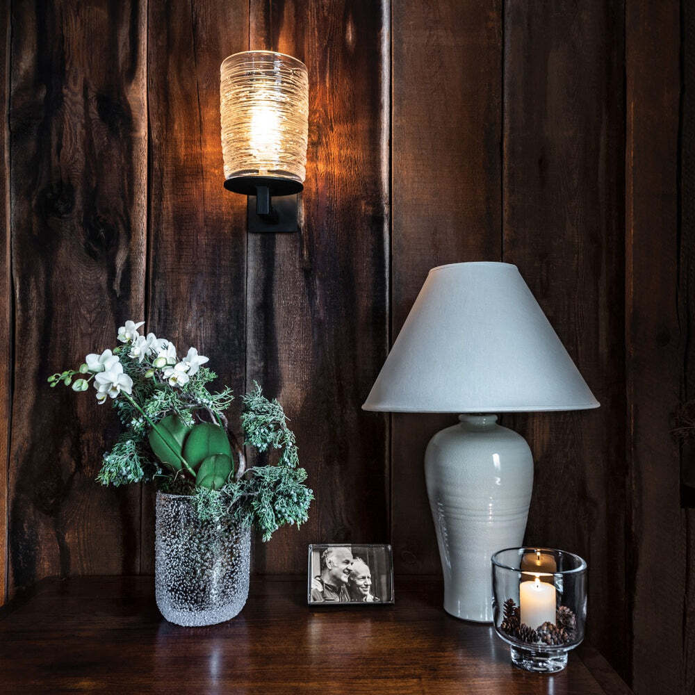 Echo Lake Sconce by Simon Pearce Additional Image-2