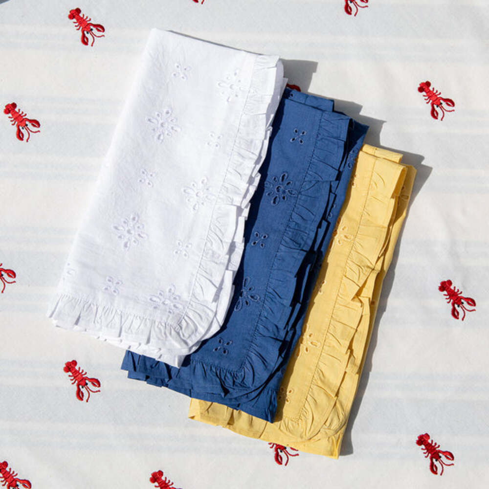 Eyelet Napkin by Juliska Additional Image-4