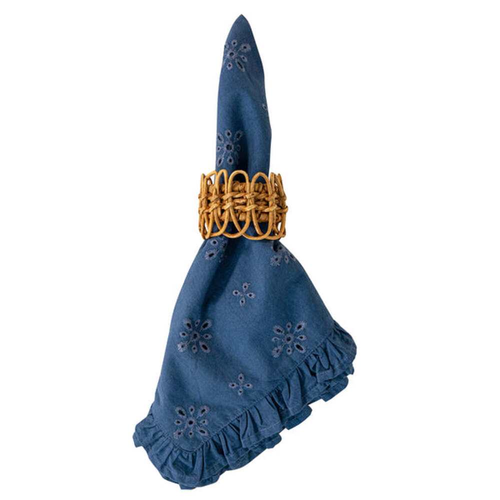 Eyelet Napkin by Juliska Additional Image-6