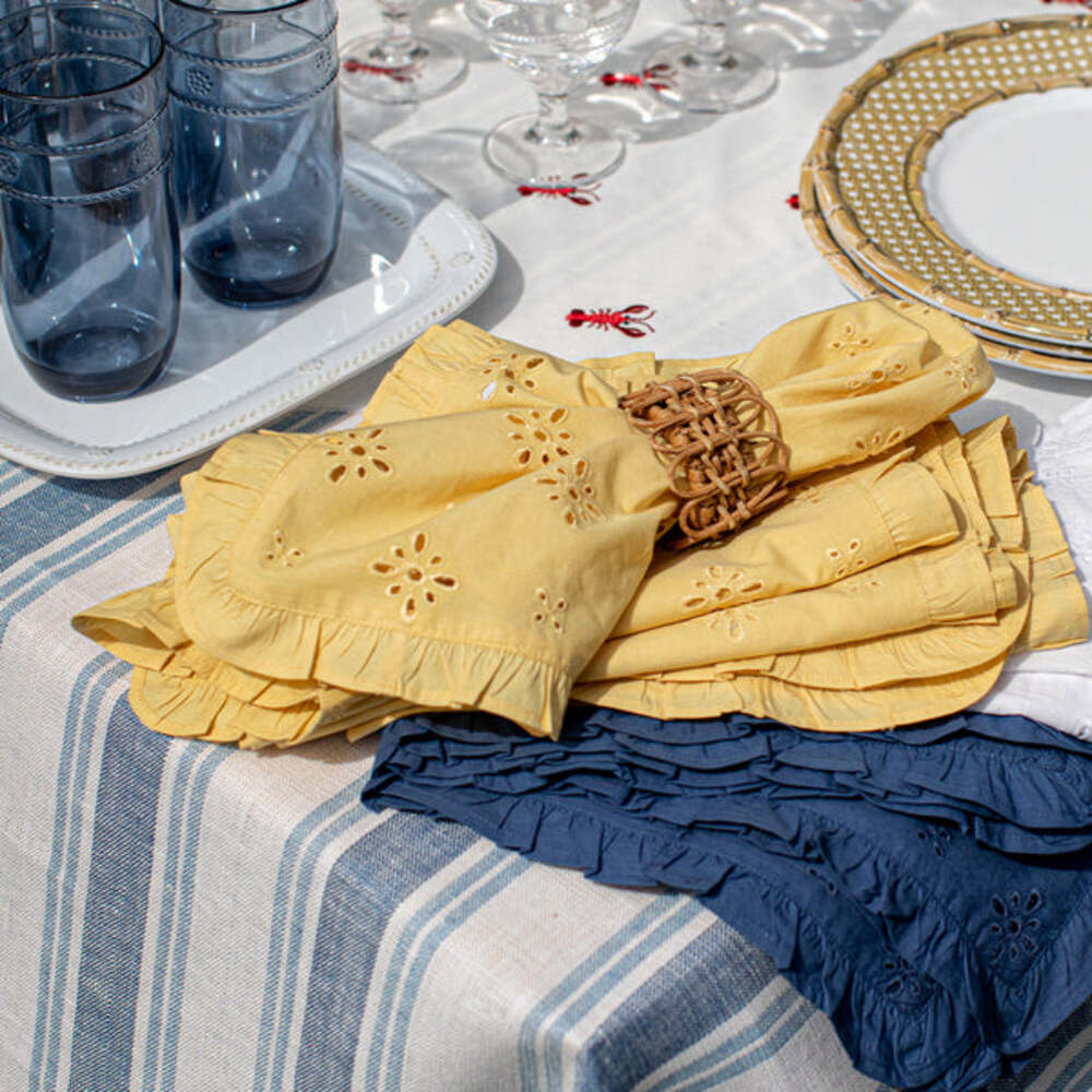 Eyelet Napkin by Juliska Additional Image-17