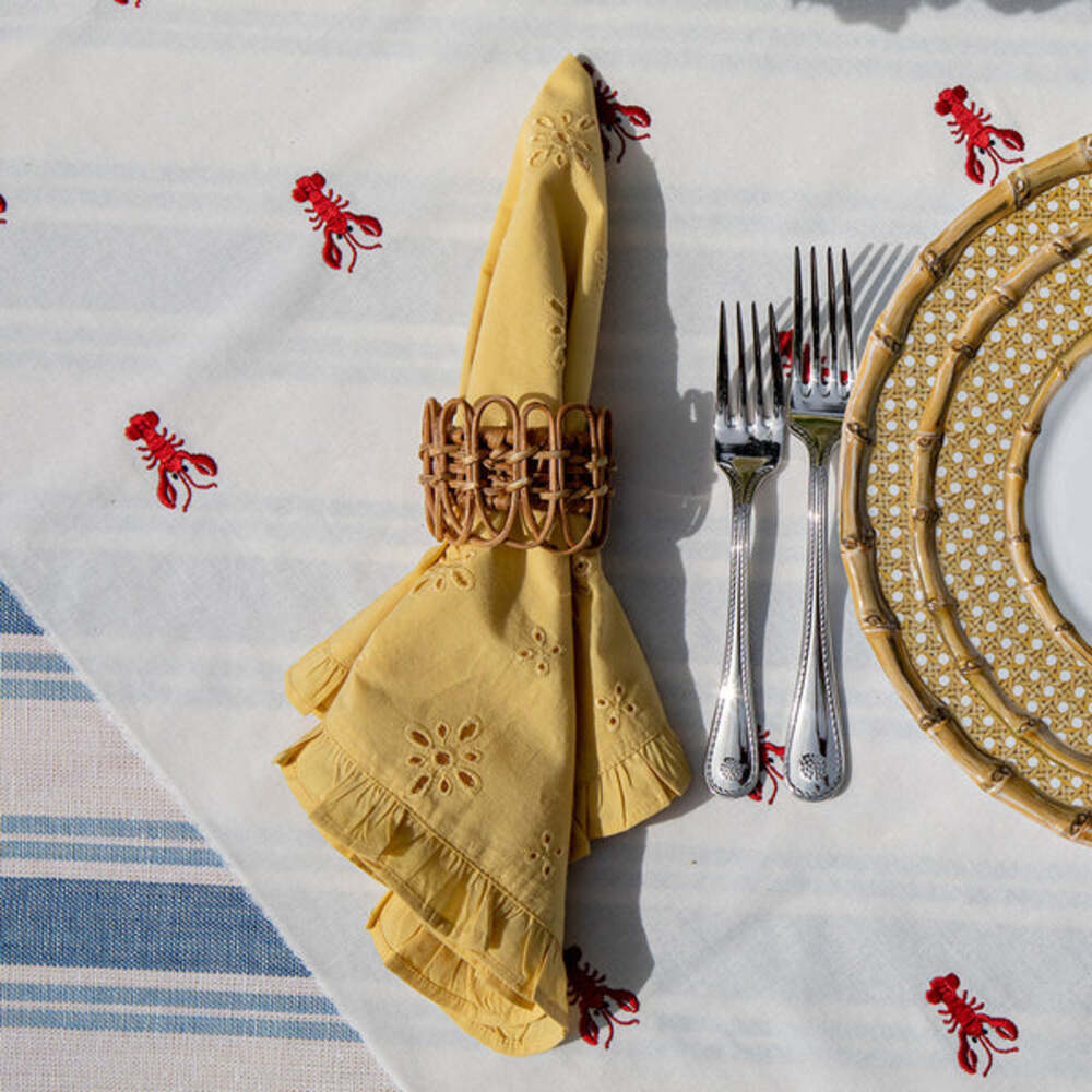 Eyelet Napkin by Juliska Additional Image-18